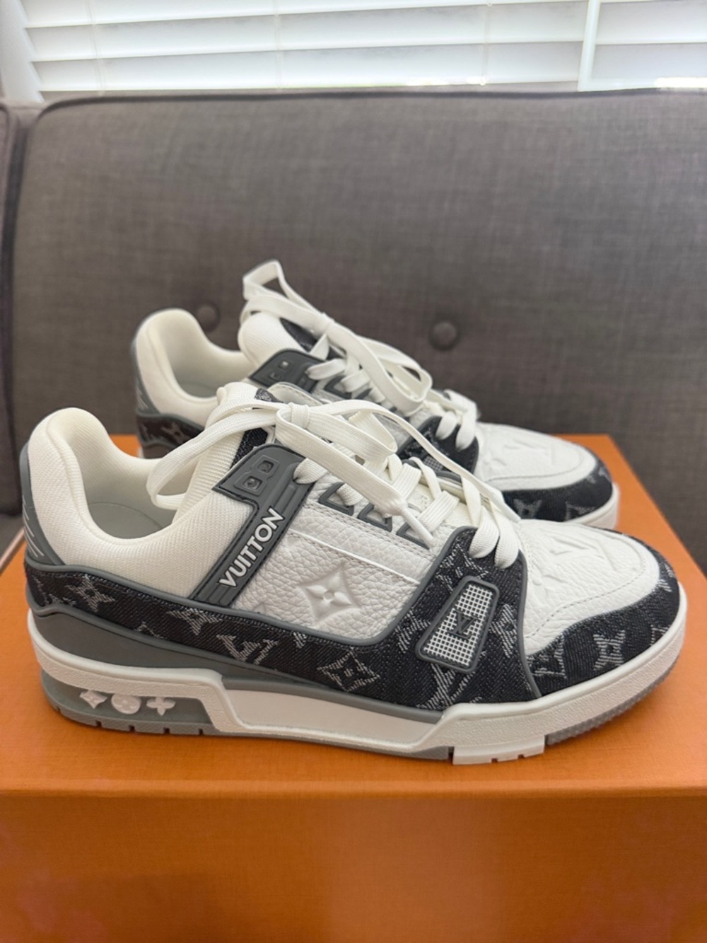 Louis Vuitton Monogram LV Trainer Sneakers